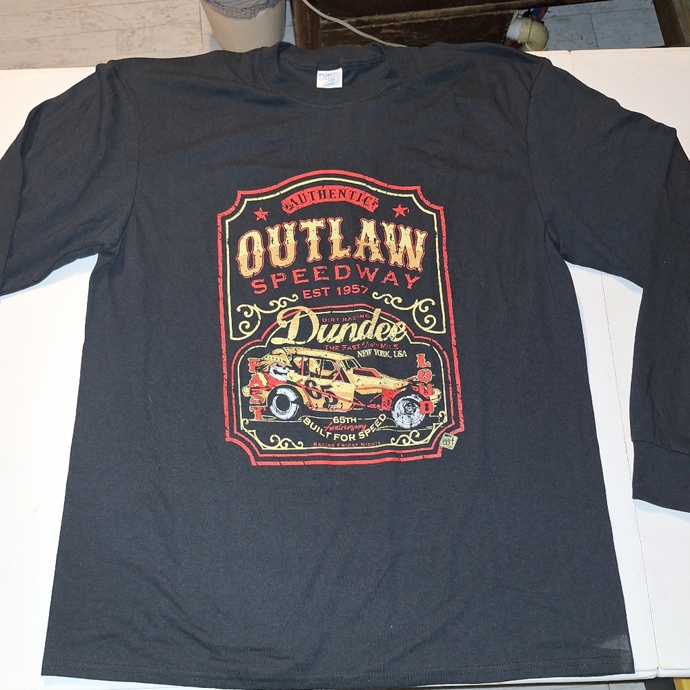 NASCAR outlaw speedway size large official shirt
